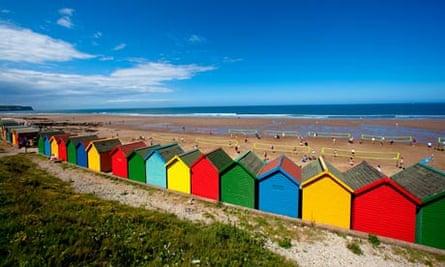 West Cliff beach, Whitby