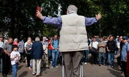 Speakers' Corner in London
